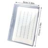 200 Pcs/Box Glueless Fake Eyelashes Self Adhesive Strip Line Waterproof Reusable Glue-Free Eyelash Glue Strip False Eyelashes