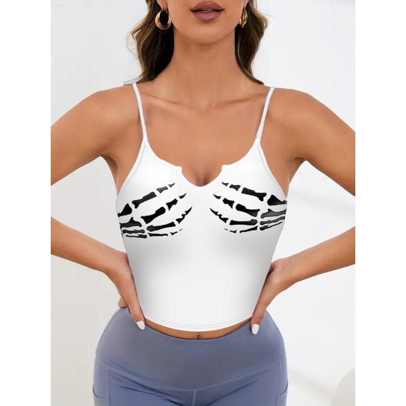 

Жіночі модні повсякденні літні весняні блузки та сорочки без рукавів із V-подібним вирізом XXL білий