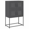 VidaXL Highboard Anthracite 68x39x107 Cm Steel 853346