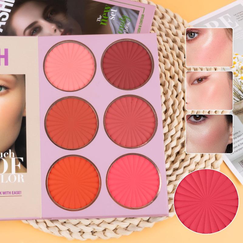 67 Farben Make-up-Palette Fünfschichtiges Buch Lidschatten-Palette Matt Schimmernd Rouge Kontur Highlight Make-up-Palette