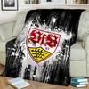 Vfb Fc Σήμα Τυπωμένες Κουβέρτες Μαλακές Φανελένιες Κουβέρτες για Καναπέ Κρεβάτι Δώρα για Άνδρες Γυναίκες Κουβέρτα Πικνίκ Χριστουγεννιάτικα Δώρα