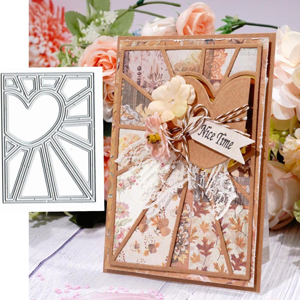 Rectangular Frame Metal Embossing Knife Die Cutting Scrapbook Card Making Craft Paper Decorative Template Iron Made In China