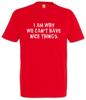 I Am Why We Can't Have Nice Things Kids Boys T-Shirt Kids Kid Boys Girls Family Fun Money