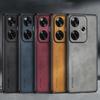 Pro Poco F6 Pouzdro Luxusní PU Kožené Pouzdro na Telefon Pro Xiaomi PocoF6 Redmi Turbo 3 5G Zadní Kryt Matný Silikonový Plná Ochrana Coque