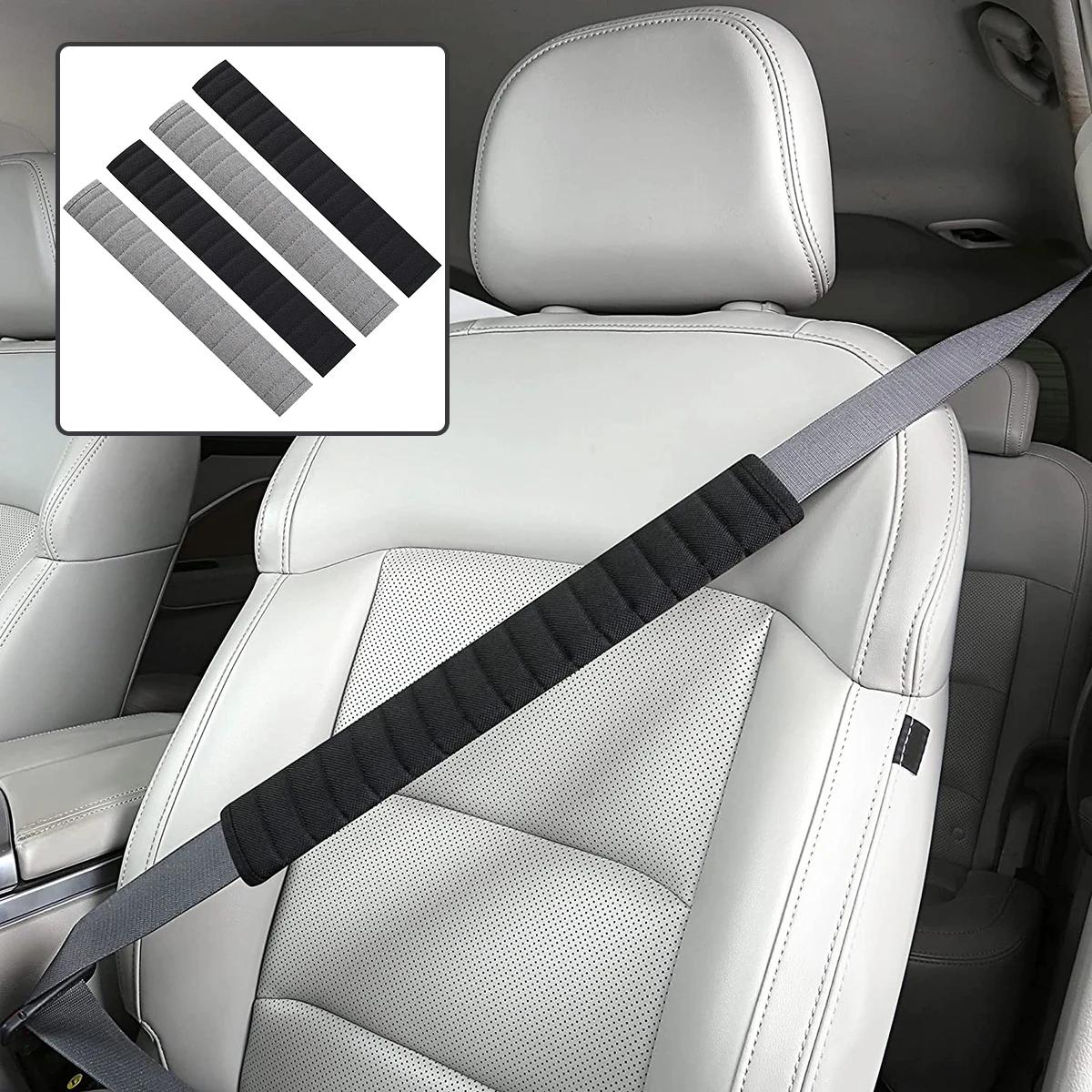 

Car Seat Belt Cover 15.5/19.5 Inch Auto Seat Belt Covers Comfortable Shoulder Pad Cushion Protector Car Interior Accessories