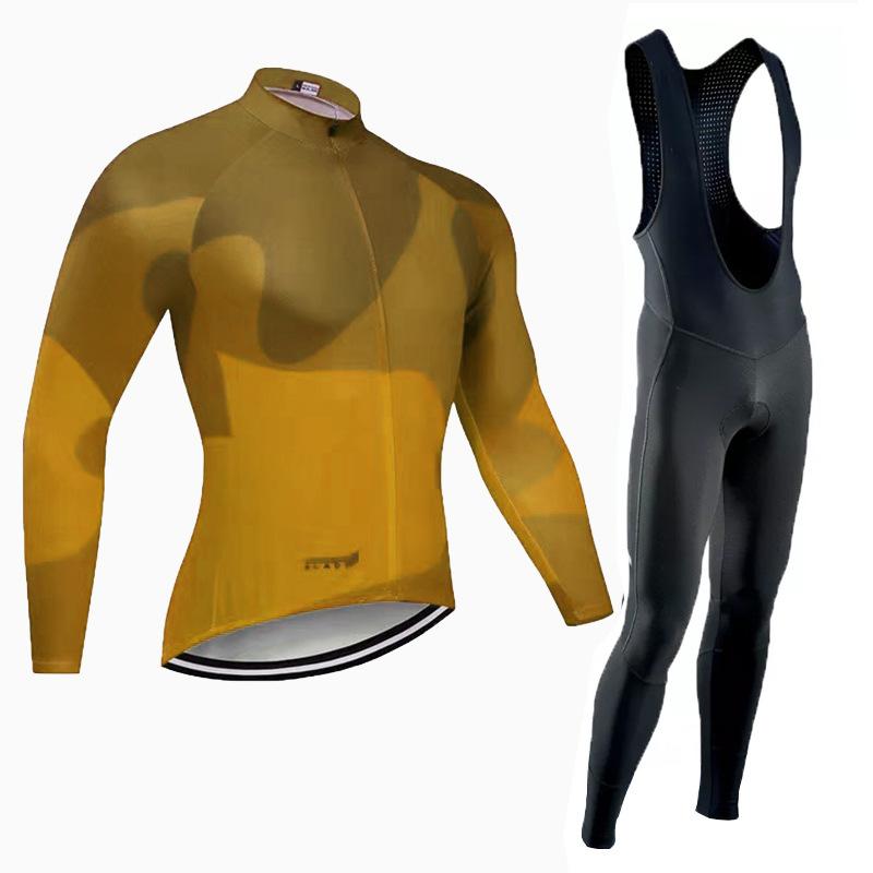 2023 Cross-border Cycling Suit Tour De France Long-sleeved Suit for Summer Breathable Events