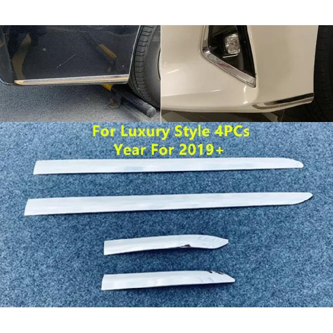 Car Front Rear Bumper Corner Trim For Toyota Alphard Vellfire 2016 2017 2018   Decoration Eyebrow Exterior Accessories
