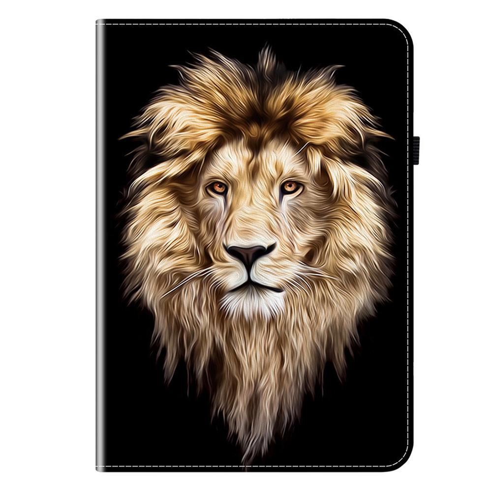 Pentru Lenovo Idea Tab (TB336ZU/TB336FU)/Xiaoxin Pad 11 2025 Husă din Piele cu Model Imprimat cu Suport Acoperire Tabletă cu Sloturi pentru Carduri