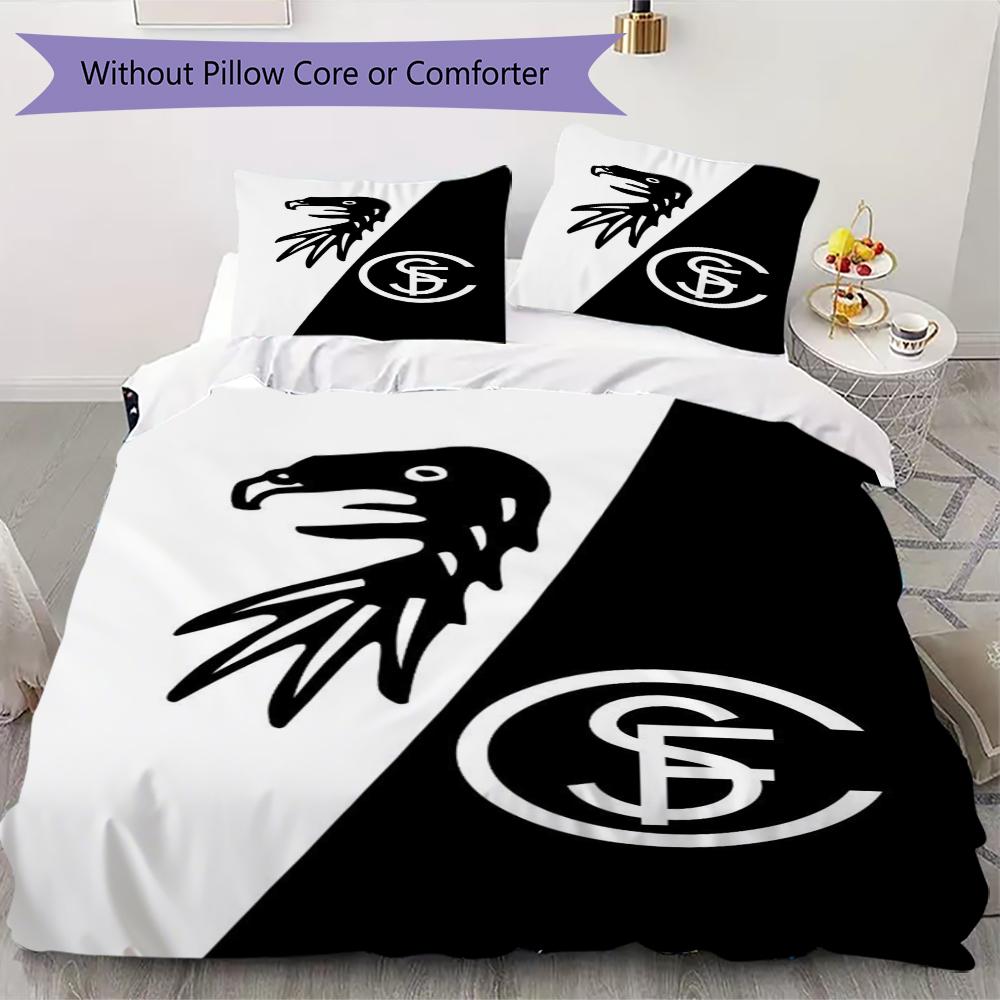 

SC Freiburg Pattern Bedding uilt Set uilt Cover Pillowcase Home Decoration Birthday Gift (1 * duvet cover + 2 * pillowcase without core)80 135x200cm