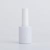 15ml Black/White Nail Polish Bottle with Brush, Lightproof Glass Bottle for Nail Base Gel, Empty Dispenser Bottle