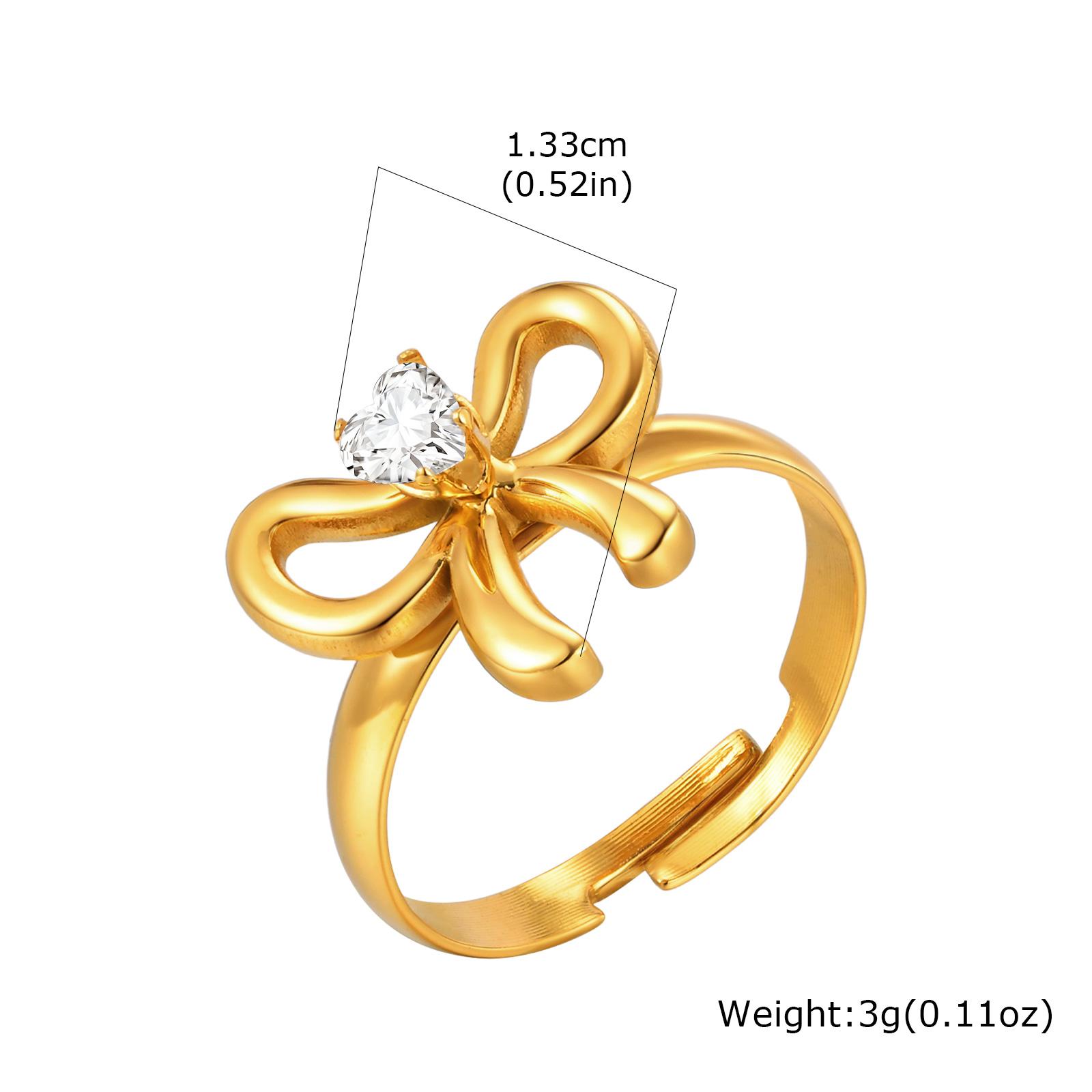 Dainty Zircon Petal Flower Pendant Necklace, Butterfly Stainless Steel Chain Necklace, Personality Exquisite Jewelry For Women