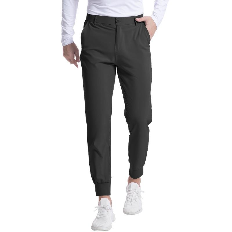 Pantaloni Jogging Golf Stretch pentru Tineret, Pantaloni Casual Slim pentru Bărbați, Toamnă, Senzație Premium, Confortabili, Pantaloni de Trening Fashion