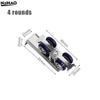 Sliding Door Roller 2Pcs Pulley Track 4Wheels and 8Wheels Anti Rust Smooth Bearing for Home Office Doors