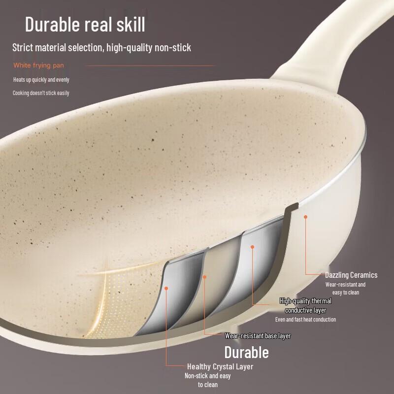 ASD Nano-Ceramic Non-Stick Wok 30cm