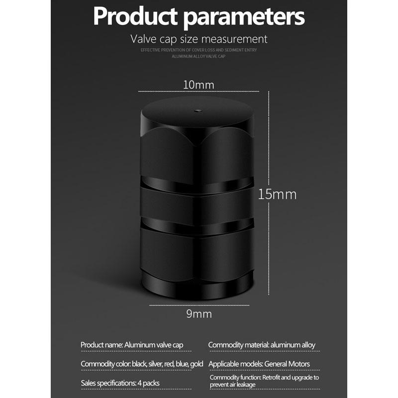 4/8 STÜCKE Auto Rad Reifen Ventilkappen Aluminiumlegierung Reifen Felgen Ventilschaftabdeckungen Für Auto Motorrad LKW Fahrrad Zubehör
