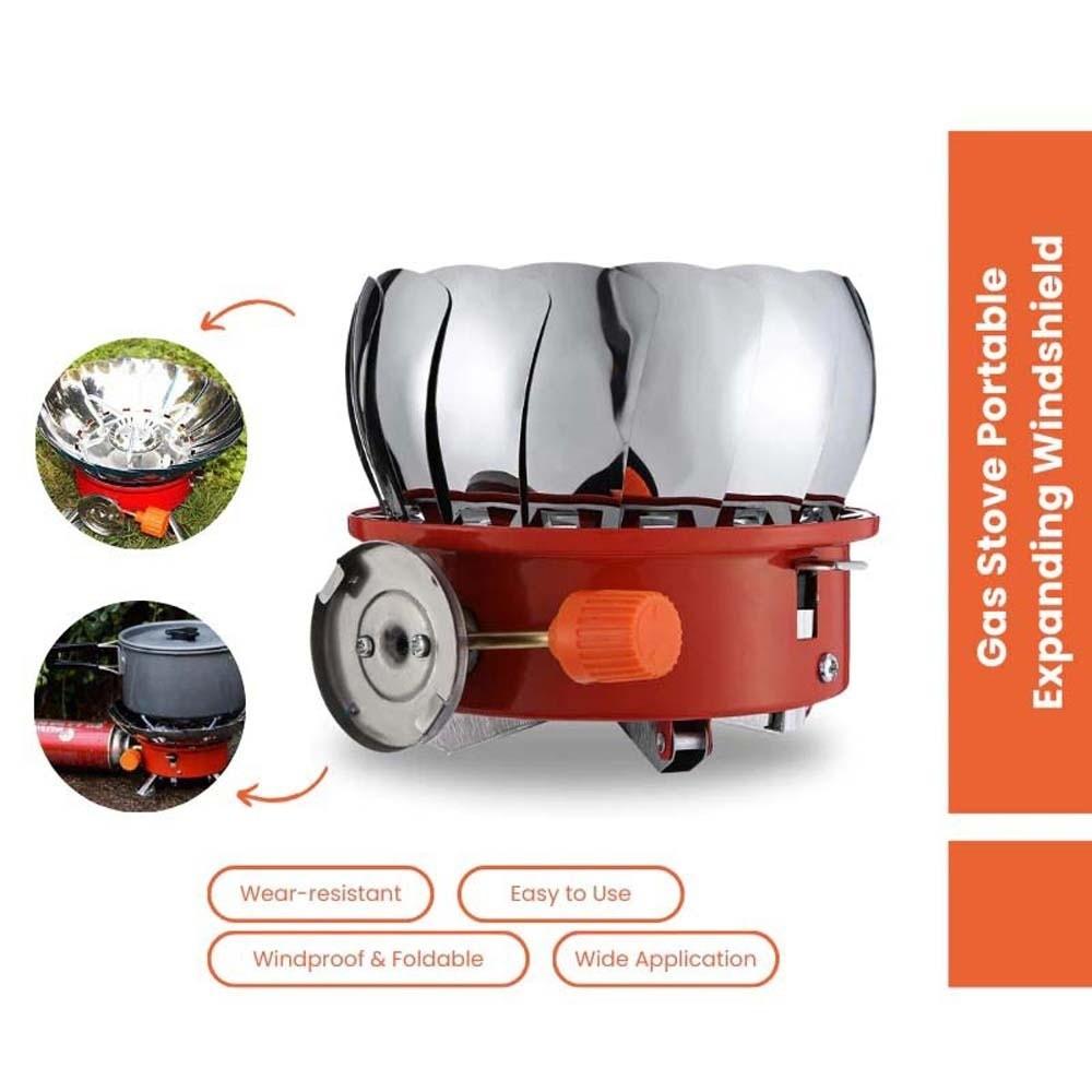 High Power Lotus Cassette Stove 2800W Fondue Gas Cooker Cookware Folding Gas Burner  Outdoor BBQ