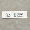 3D ABS Chrome Letters V6 V8 V10 V12 Car Fender Side Logo Badge Sticker For Mercedes Benz W205 W204 W213 W212 W221 Accessories AX1