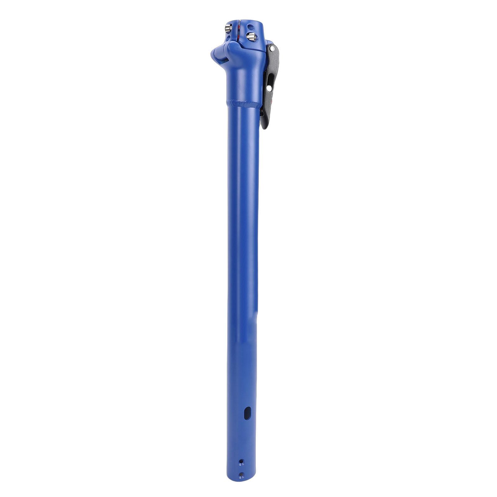 Igeteck Blue Folding Pole Replacement For Smartgyro Electric Scooter Aluminum Alloy Scooter Folding Post 25.2In