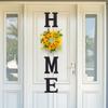 Home Sunflower Home Wall Decor With Lightweight Wooden Sign For Harvest Celebration