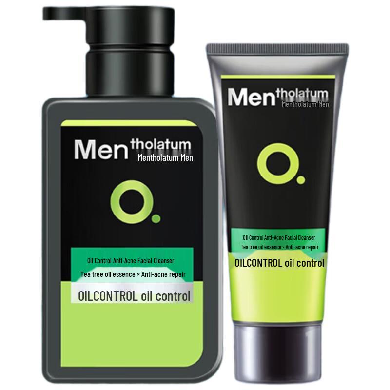 Mentholatum Oil Control Anti-Acne Facial Cleanser Duo Pack