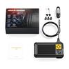 Waterproof Industrial Endoscope Type-C Rechargeable Double Lens Borescope Inspection Camera with 4.3in IPS Screen 8 LEDs