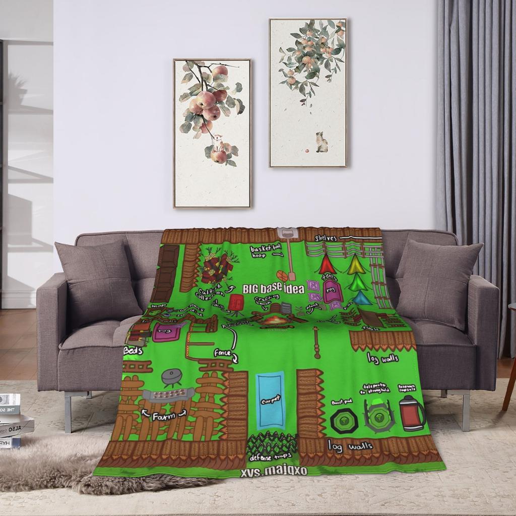 99 Nights in The Forest  Blankets  Decorative Flannel Bedding Throws For Living Room Super Soft Custom Quality Bedspread Gift