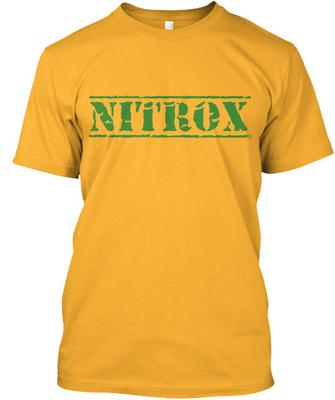 Nitrox Safe Diver T-Shirt Made In the USA Size S To 5XL