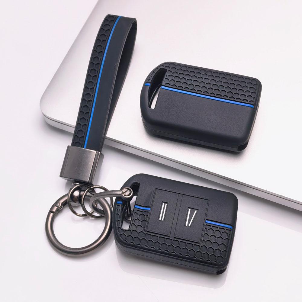 Key Shell Cover With Keychain for Opel Corsa Astra Insignia Zafira Meriva Antara Mokka Adam Protective Accessory Key Fob Car Interior Accessories