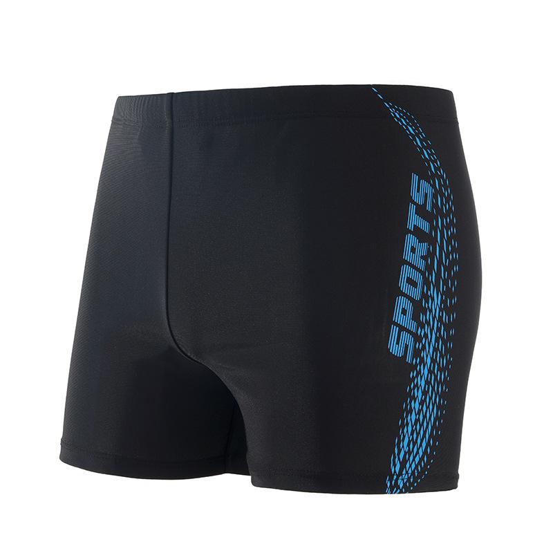 Herren Schnelltrocknende Badehose mit eckigem Bein, Elastisch, Bequem & Atmungsaktiv, Übergröße, Stil 2025