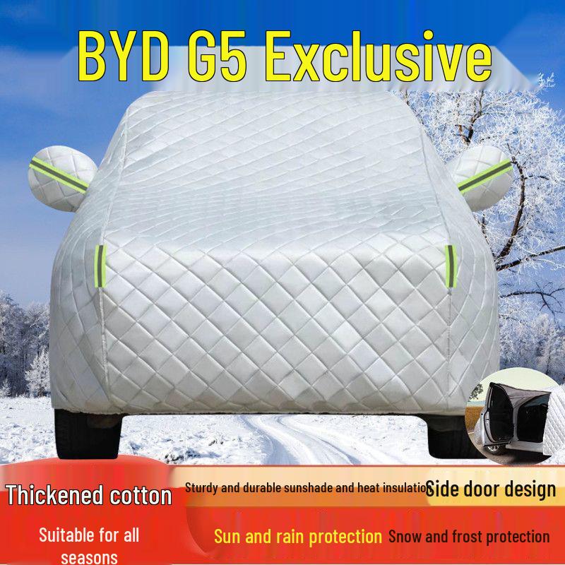 BYD G5 All-Weather Car Cover: Sun, Rain, Snow, and Dust Protection BYD G5