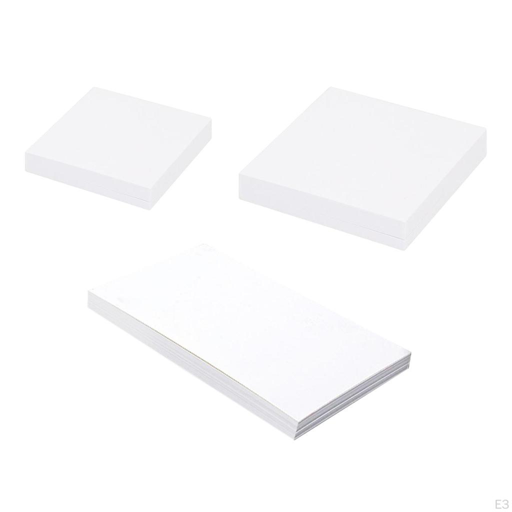 50 Pieces Mixing Pads Portable Multi 2 Sides for Experiment