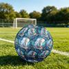 1pc Winter Snowy Owl Theme Soccer Ball Football, Size 5, Lightweight PVC, Outdoor Training Soccer Ball,Sports Gift T61483