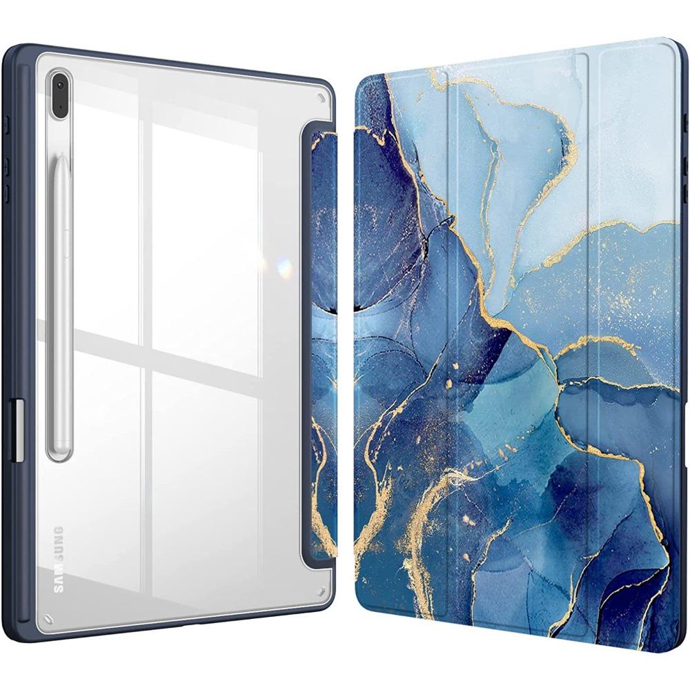 For Samsung Galaxy Tab S9FE S10FE Plus 11 tommer Deksel Akryl Anti-bøy med S Pen-spor