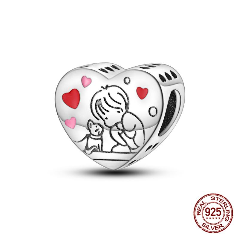 100 Copper Love Angel Blessing Charm Bead Charms Compatible With Authentic Bracelets Do It Yourself Jewellery Making Ideal For Women Gift