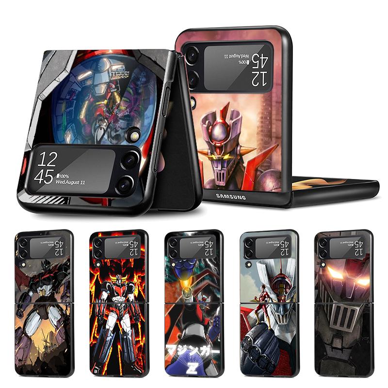 Manga Mazinger Z Anime Z Flip 7 Phnoe Case For Samsung Z Flip 6 5 4 3 5G Galaxy ZFlip7 ZFlip4 ZFlip5 ZFlip6 ZFlip3 Phone Cover 4