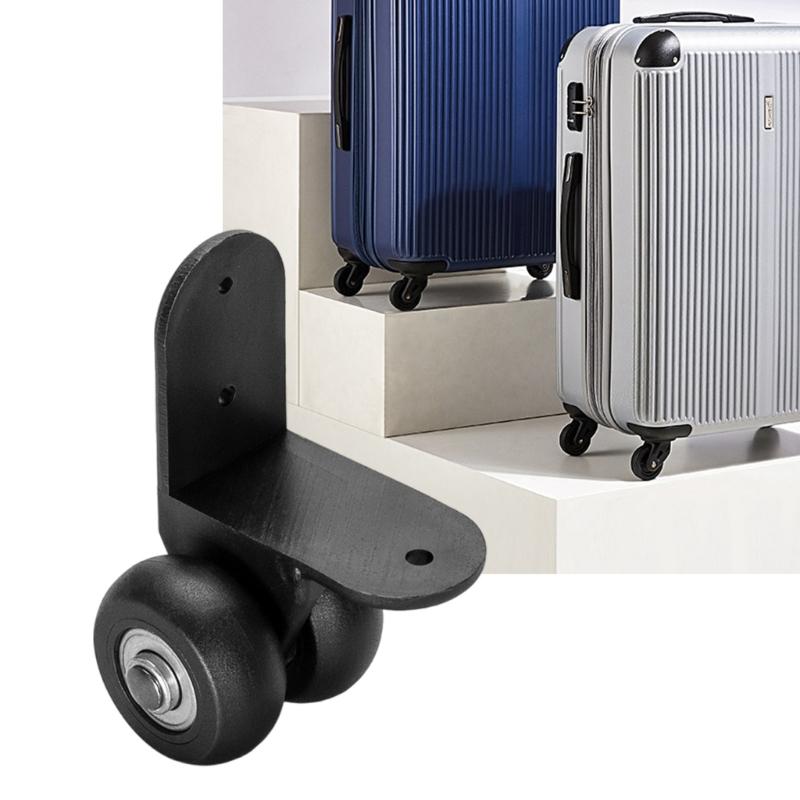 1 Pair Practical Suitcases Wheels Replacement Spare Castor for Luggages Accessories Replace Wheel Easy Install