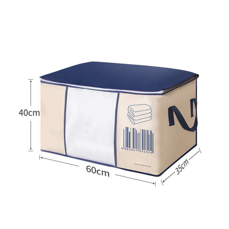 

Oxford Cloth Storage Bag, Durable Reinforced Handle for Quilts, Toys & Clothes 60*40*35CM