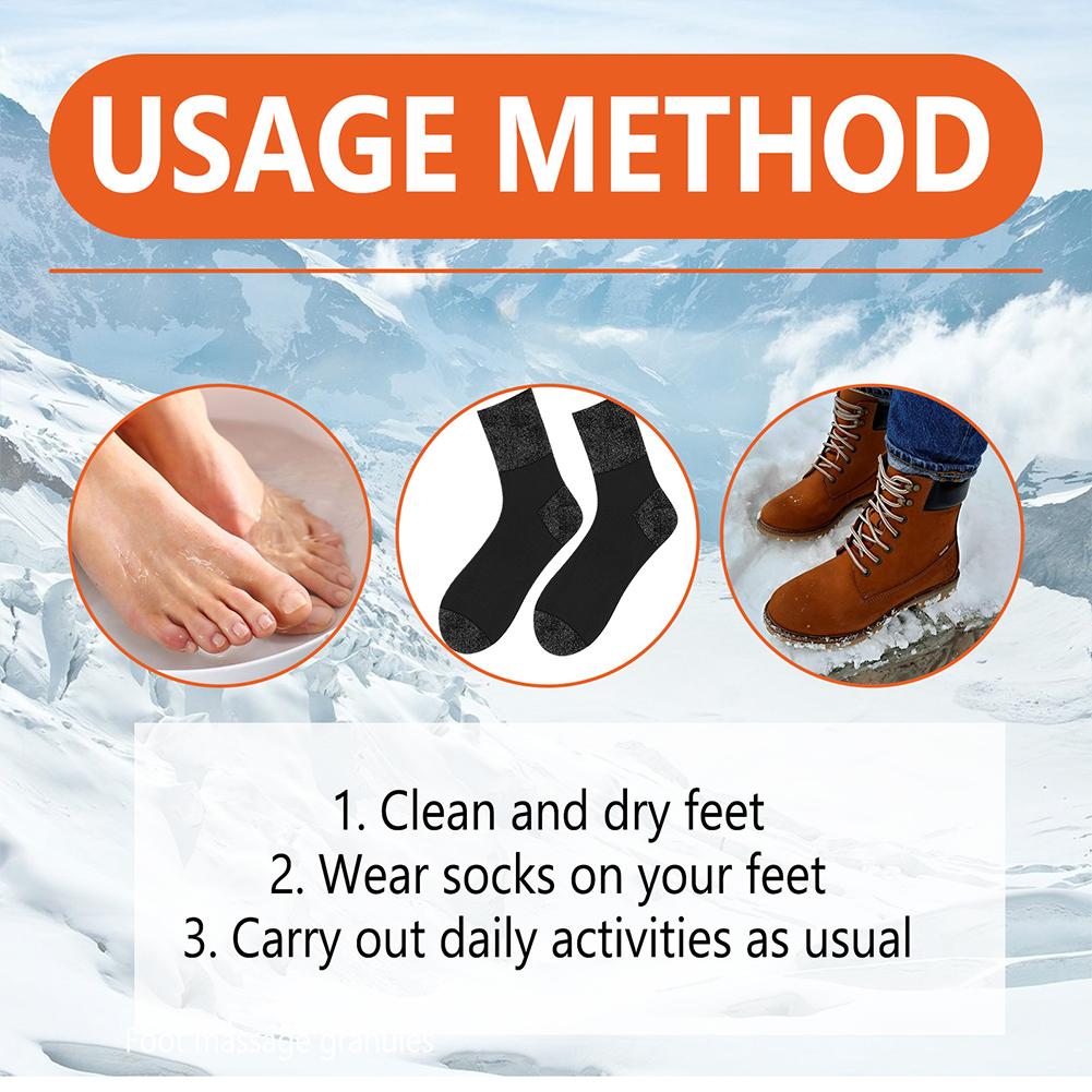 Winter Selbstheizende Socken Atmungsaktive Thermische Beheizte Socken Outdoor Skisocken Warme Heizsocken für Kaltes Wetter