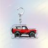 Vintage Classic Old Truck Keychains for Accessories Jewelry Retro Vector Car Keyrings Fans Friends Gifts