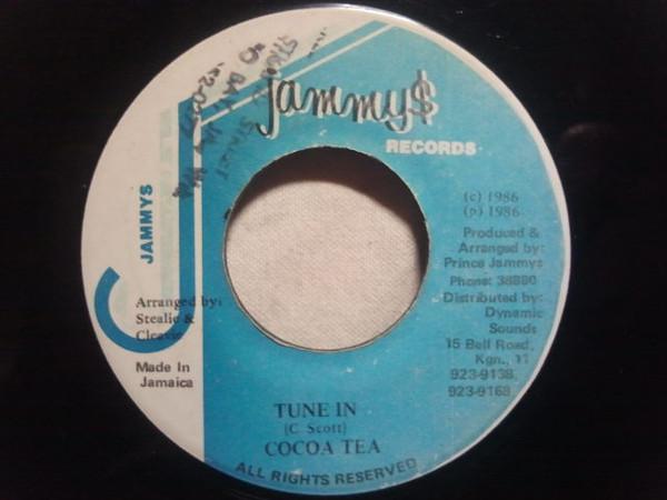 

7inch Record COCOA TEA Tune In NONE Jammys Records 1986 Jamaica Reggae Ska Dub Used