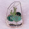 Succulent & Cactus Brooch
