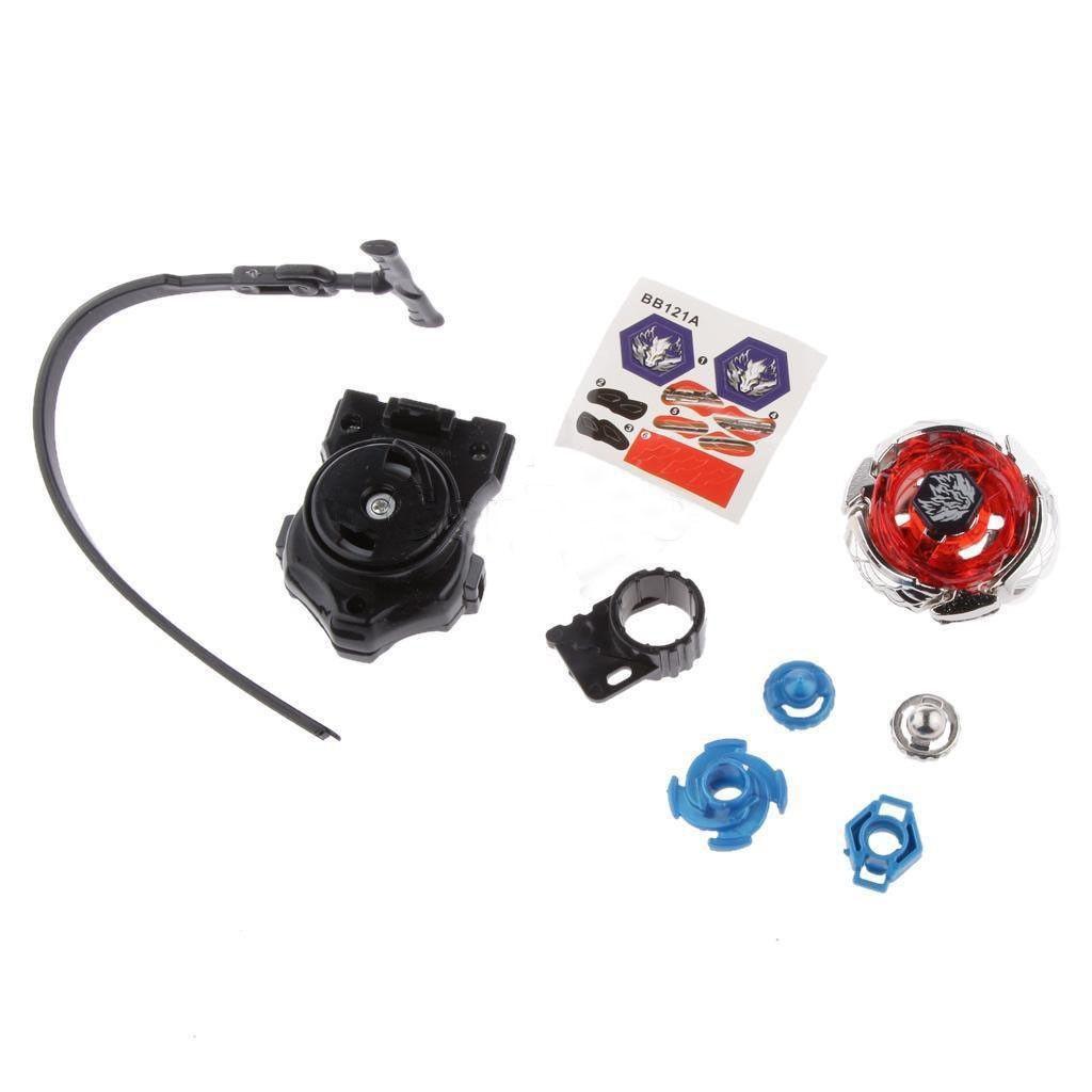 New Pcs 6 2017 Beyblade 4d5d Fusion Top Metal Master Rapidity Launcher Fight