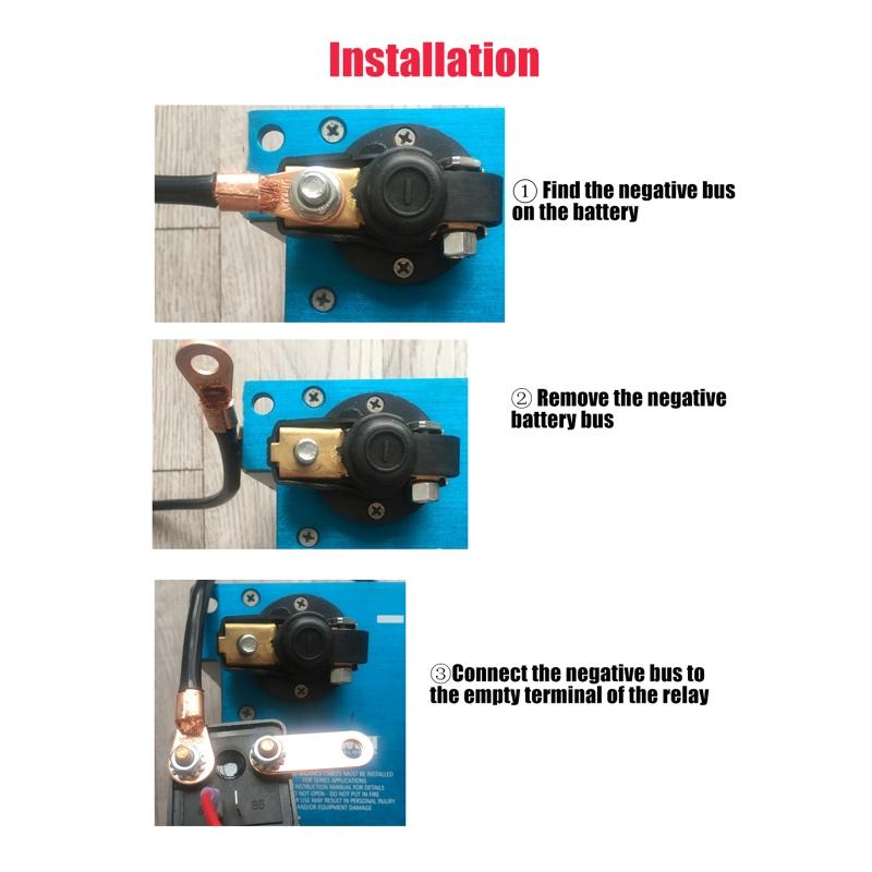 Auto Ersatzzubehör Drahtlose Fernbedienung Abschaltisolator Hauptschalter Autobatterieschalter Relais Einfache Installation