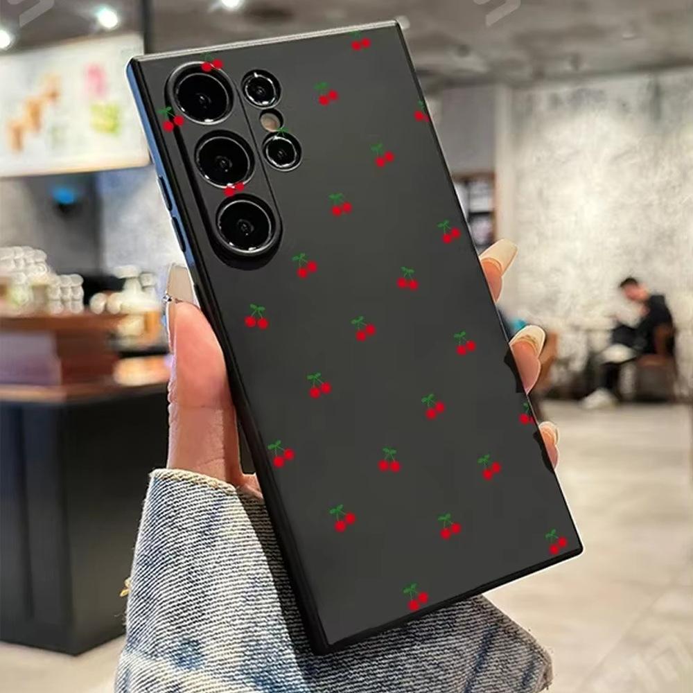 Hot Selling Retro Cherry Samsung S26edge Phone Case Samsung GalaxyS25plus Case