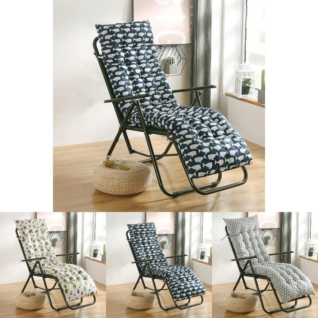 Nordischer Print Hohe Rückenlehne Stuhlkissen für Terrasse und Garten zum Entspannen Dicker und bequemer