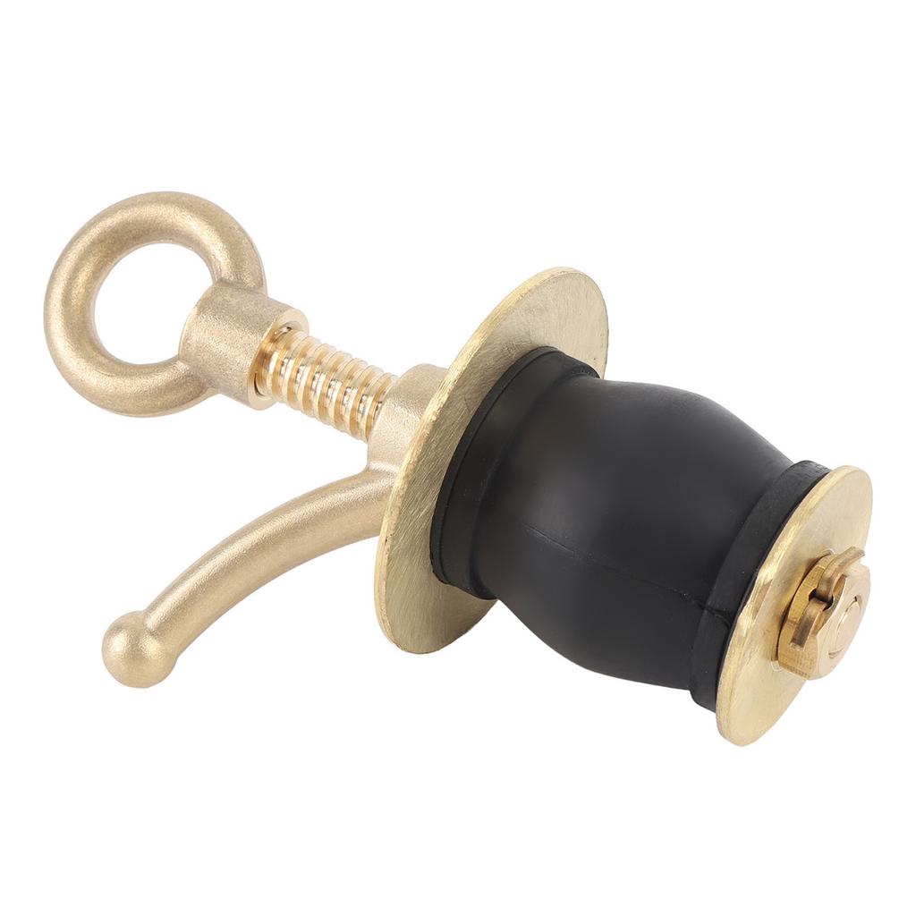 Boat Deck Brass Plug IMPA232481 Compact Multifunctional Marine Rubber Drain Plug for Drain Hole Sewage Pipes