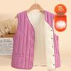 Da Tang Fu Ren Women's Thickened Fleece-Lined Down Vest