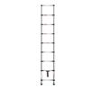 VEVOR Telescoping Ladder, 2540mm Stainless Steel Lightweight Extension Ladder, Multi-Button Retraction Collapsible Ladders