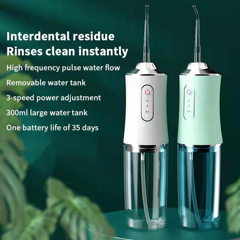 Zahnaufhellung Reinigungsgeräte Munddusche Zahn-Wasserstrahl-Flosser Gerät Pick-Floss Zahnmedizin Mundspülmaschine