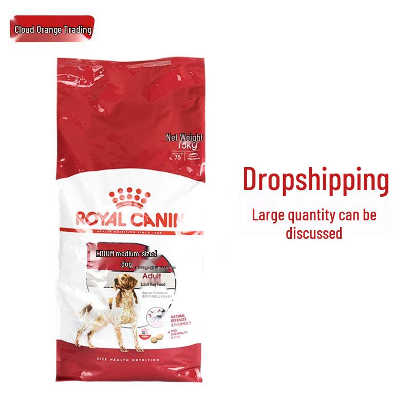 

Royal Canin Корм для взрослых и пожилых собак средних пород, 4 кг/15 кг Medium Adult Dog Food 4KG